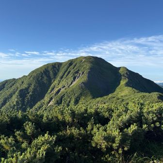 次の大物は上河内岳。