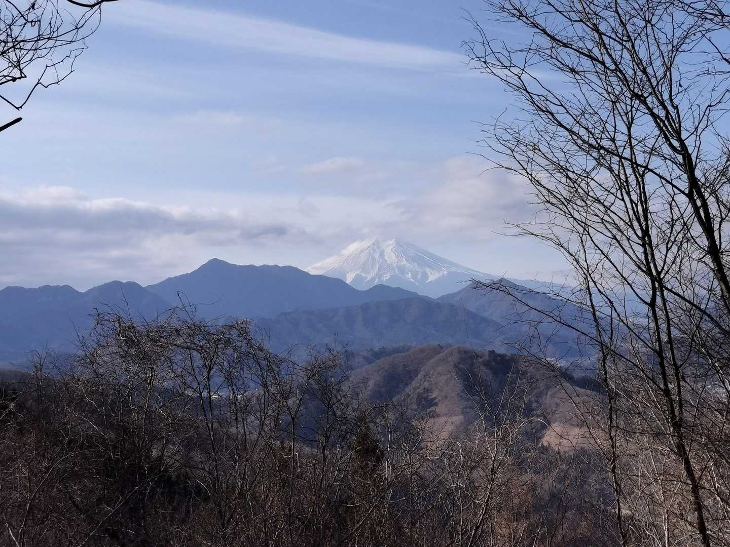 九鬼山 往復コースの写真