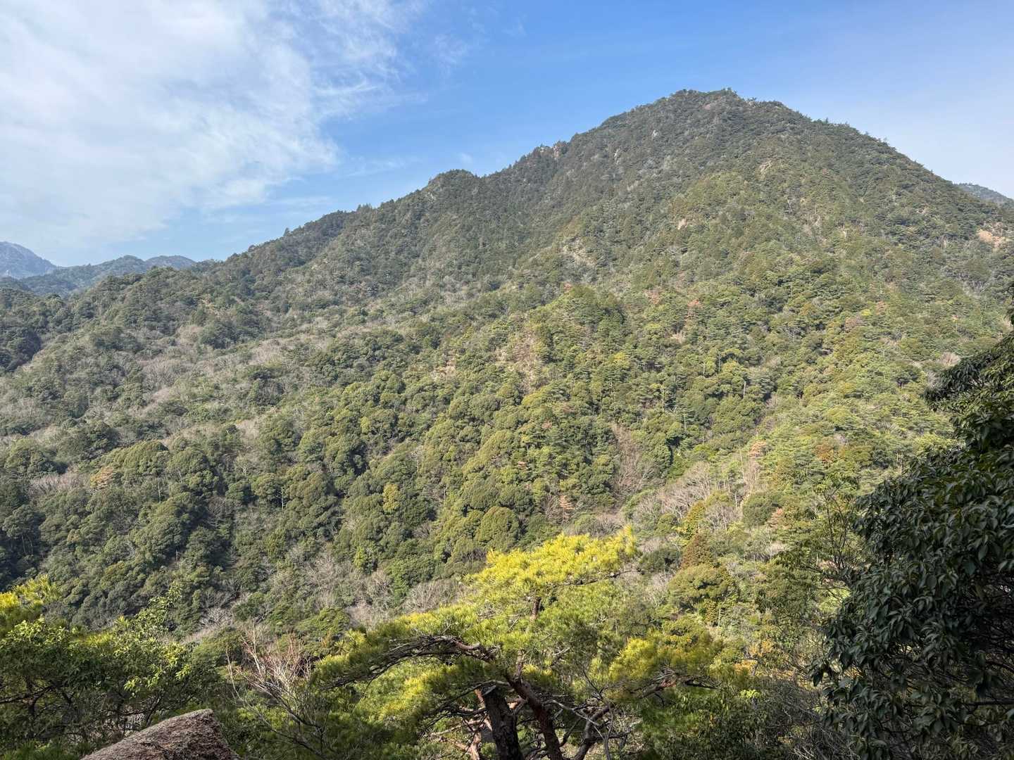 臼杵山登山口-長坂の頭-船石-小太郎峠-臼杵ヶ岳 周回コースの写真