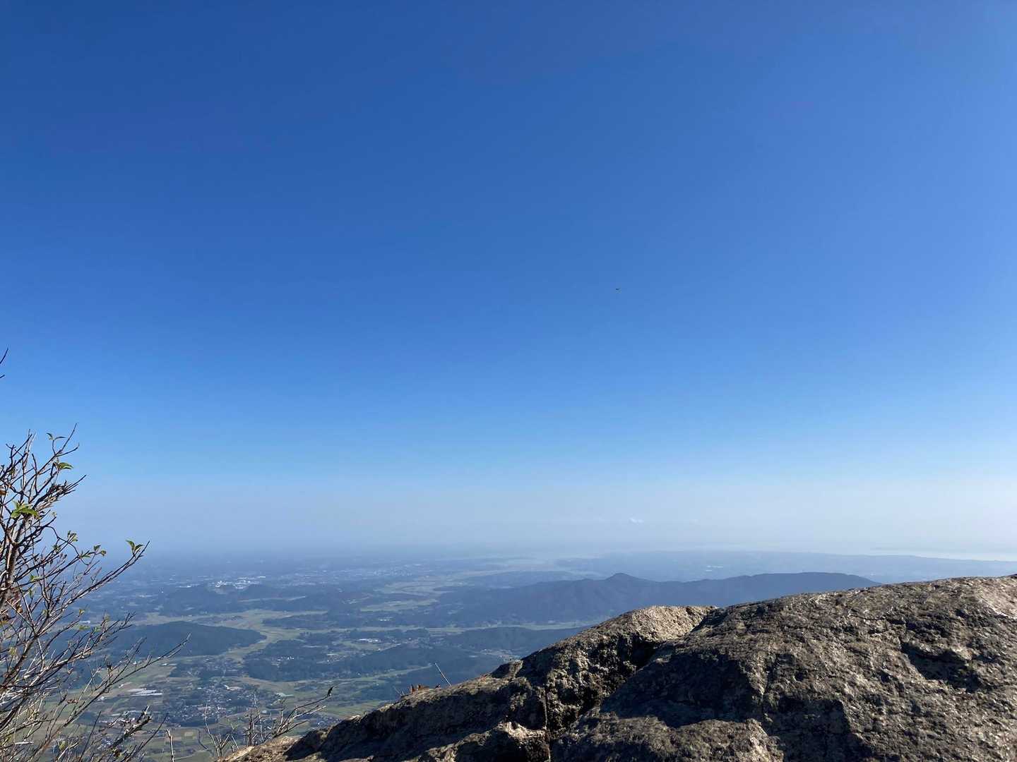 山頂からの景色
