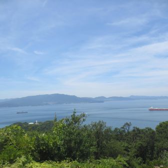 淡路島が近い