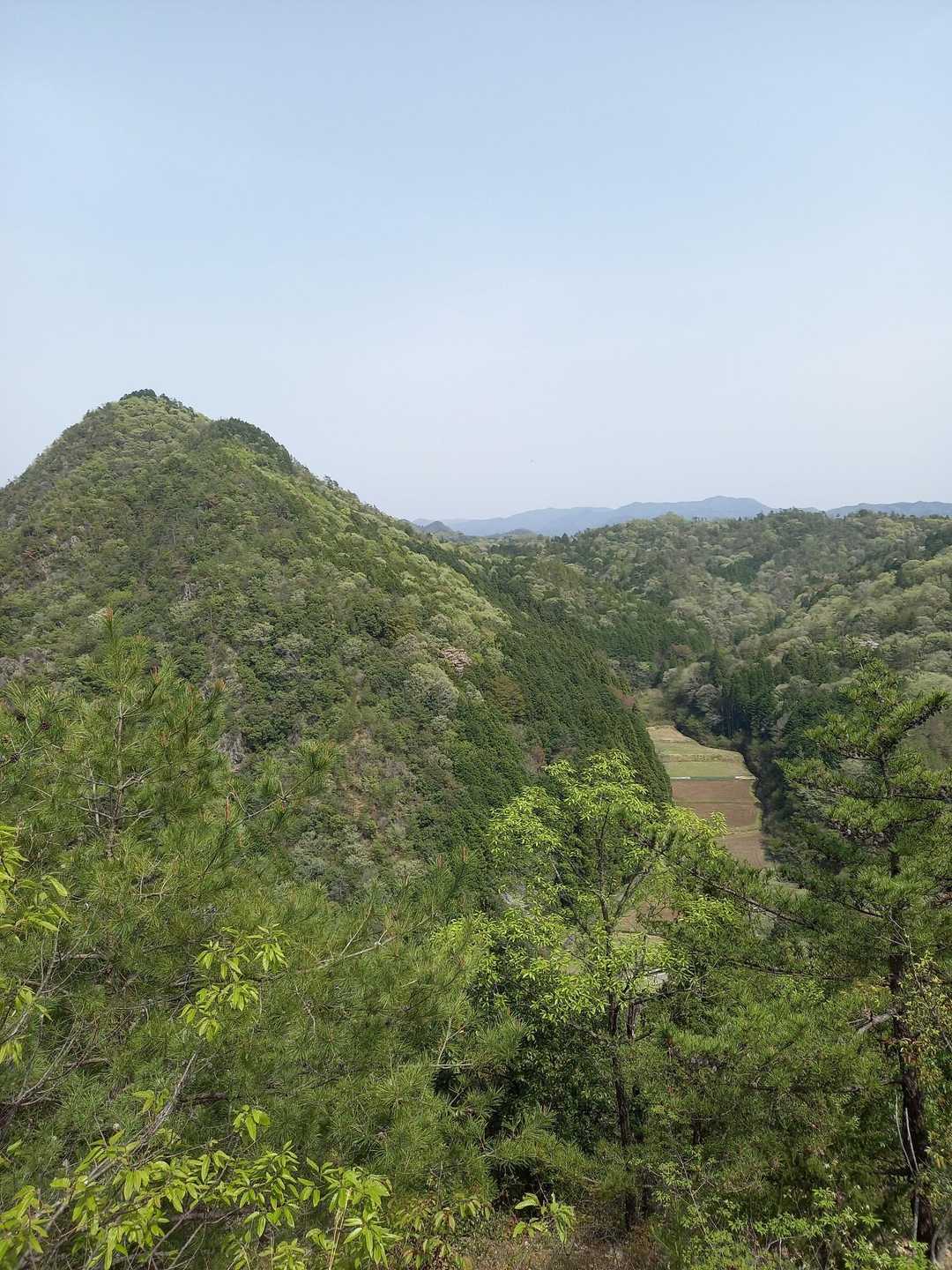 みのかも健康の森登山口-高木山登山口-高木山-富士山 周回コースの写真