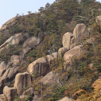 クライマーにも人気の山