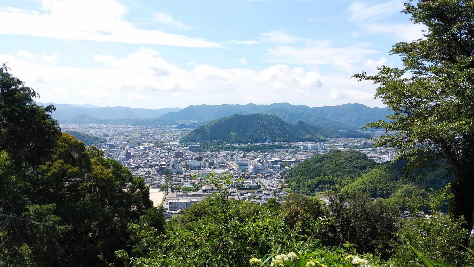 見晴し台　眺望