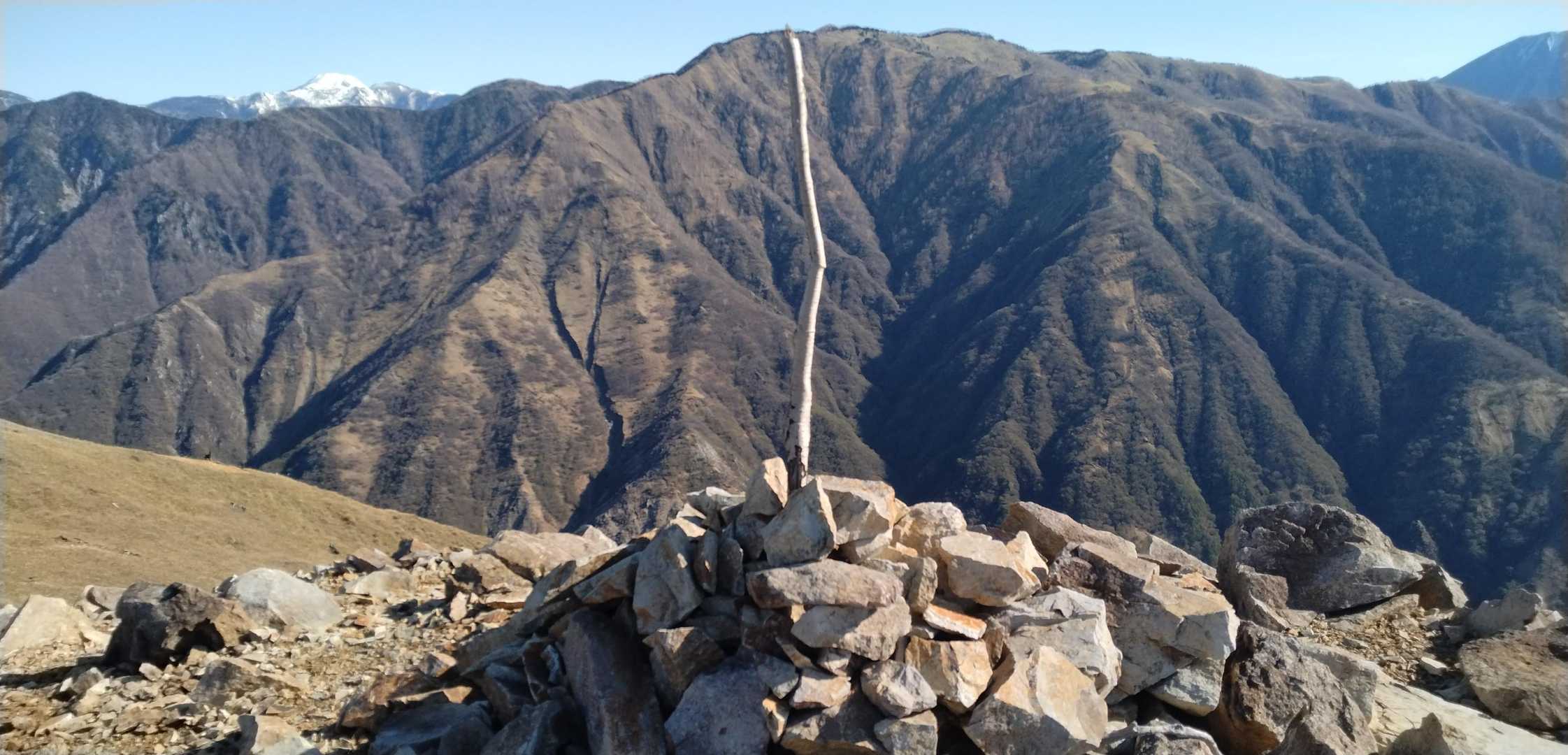 銅親水公園-中倉山 往復コースの写真