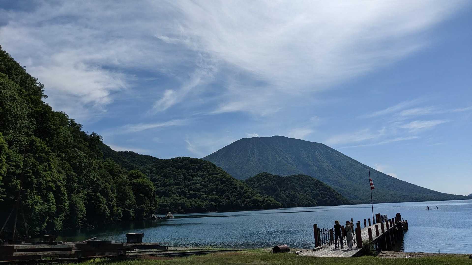 千手ヶ浜到着
