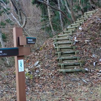 牛転峠から山道へ
