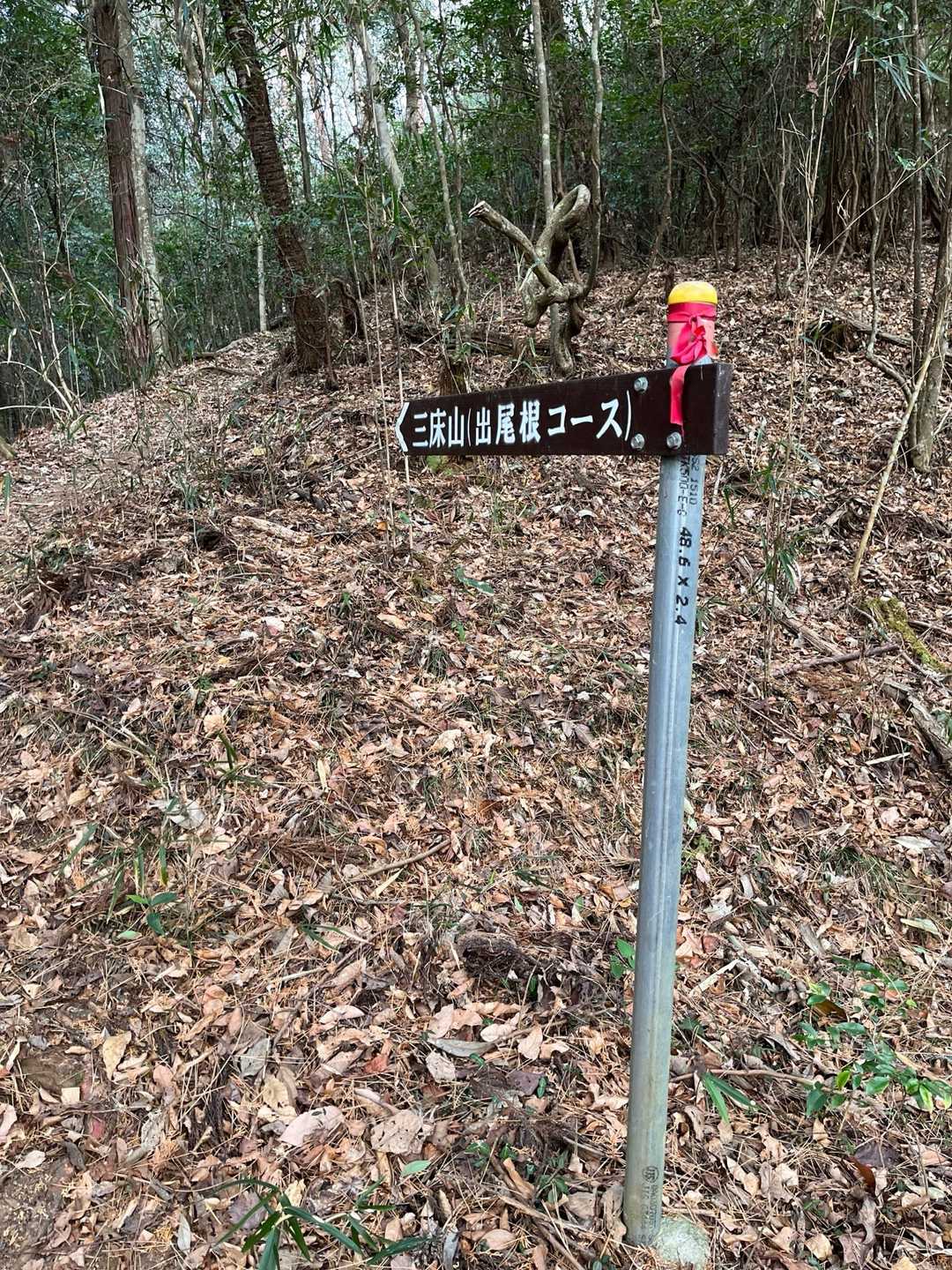 三床山（出尾根コース）へ向かいます