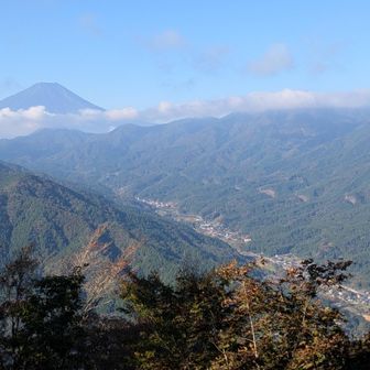 富士山と道志村