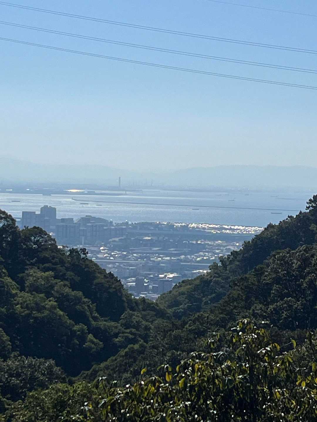 お天気最高〜海見えてきた〜ほんで暑い〜
