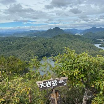大岩岳▲384①
