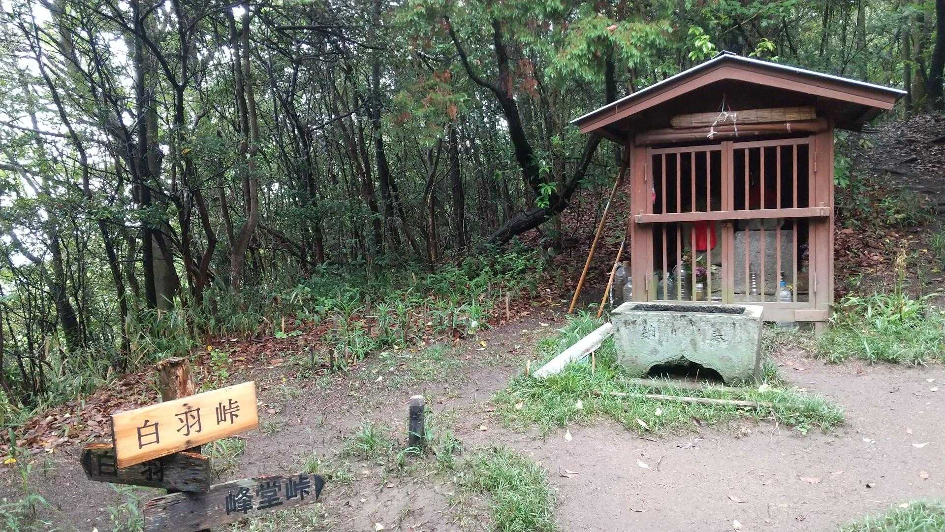 白羽峠のお堂

このお山、幾つか峠の分岐があり、登山道もたくさんあるようです。