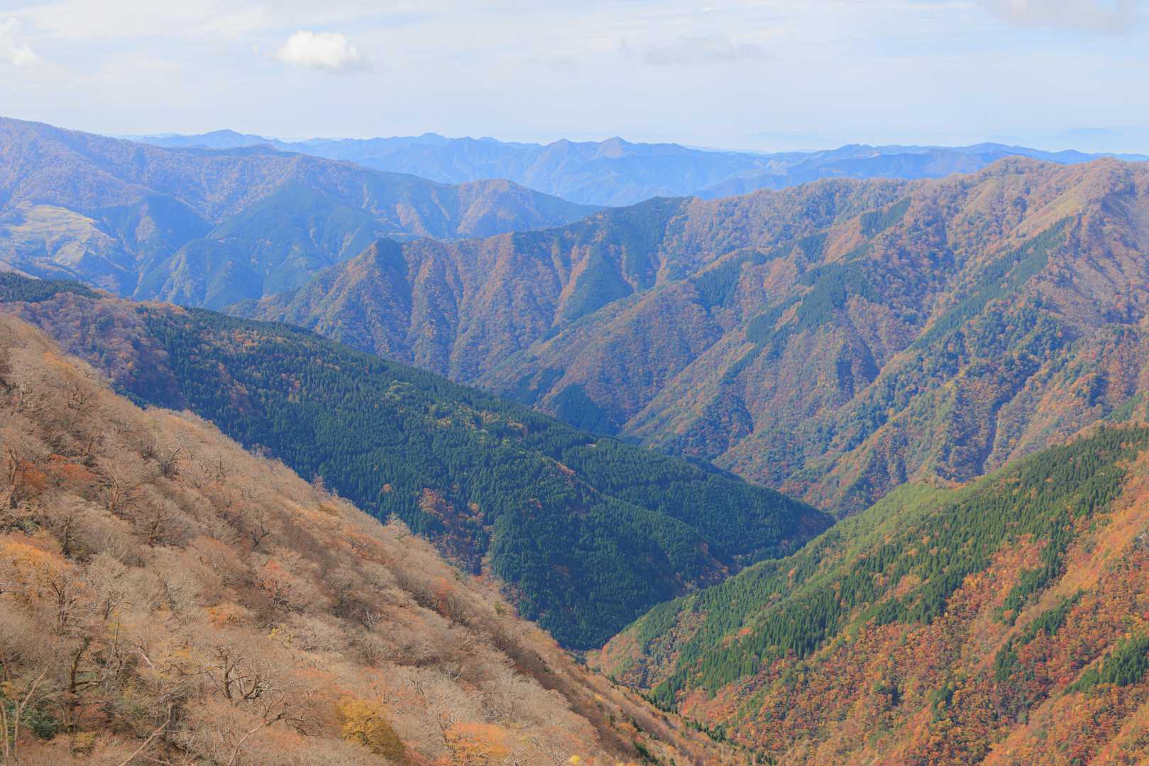 峰越登山口-椎葉越-烏帽子岳-五勇山-小国見岳-国見岳 周回コースの写真