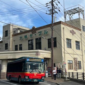 スタート＆ゴールの六甲ケーブル山上駅です