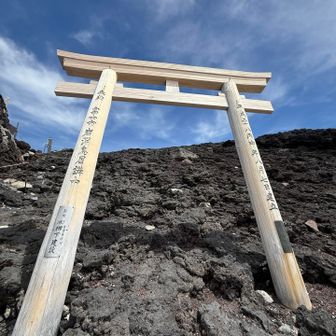 鳥居⛩️をくぐって
