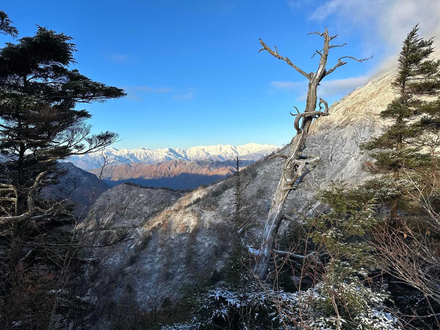 白馬岳が白い😳
え、ってなりました