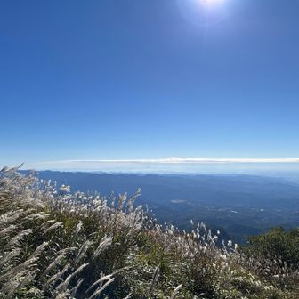 筑波山方面