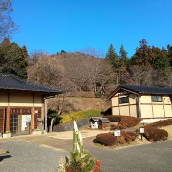 城山の取り付きまできたら完全に観光地の雰囲気🤣
犬連れの人たちと登山口まで歩く😂
