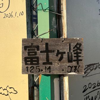 はい、ピークに移動✋