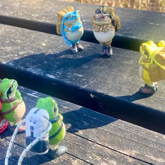 山で出会った方にジョインして、ミィーティング