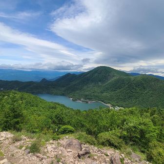 雨のあとなので景色がくっきり