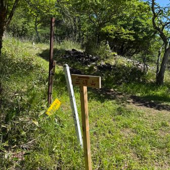 中山道ではなく三峰山へ