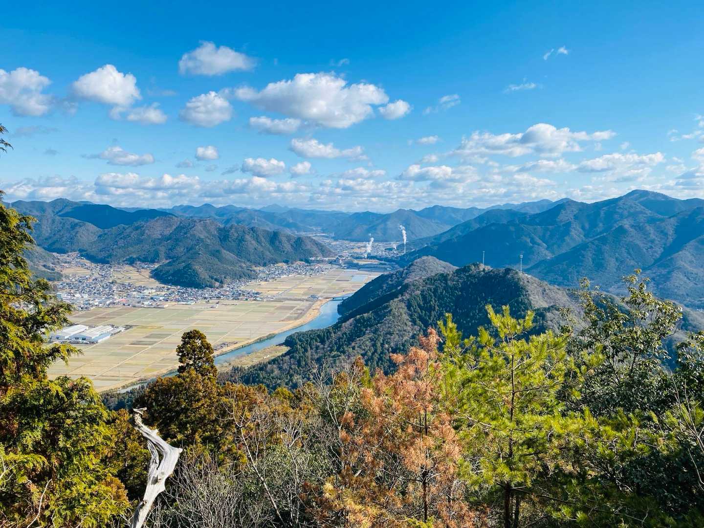 天狗岩からの眺望は最高でした