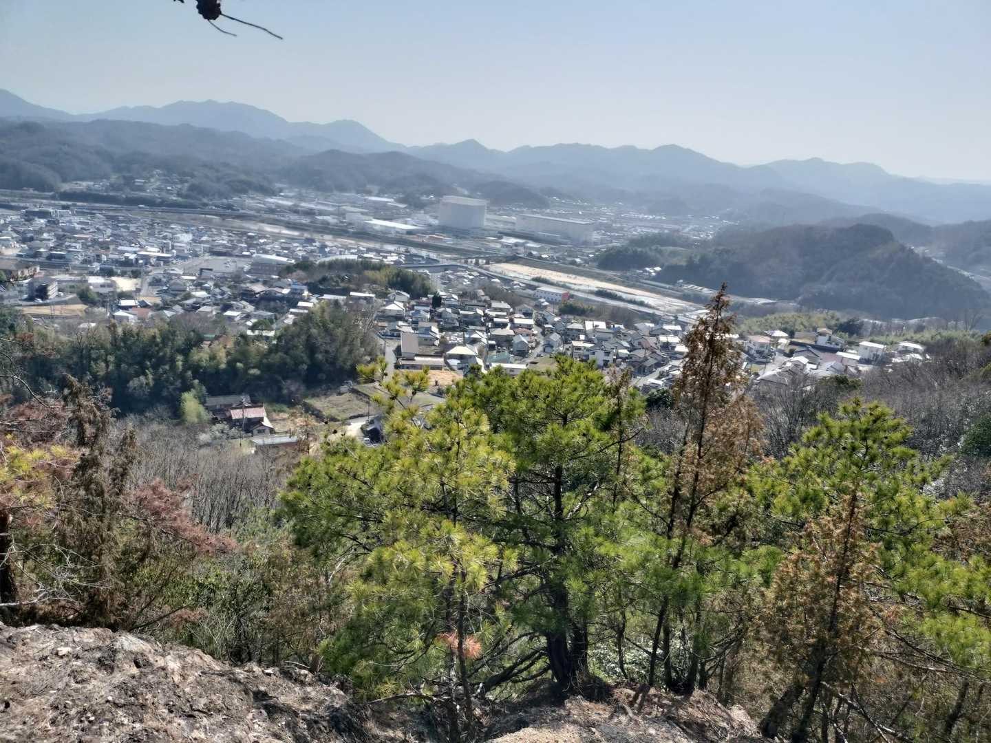 高山城跡登山口-高山 往復コースの写真