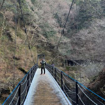 せっかくなんで橋を渡って