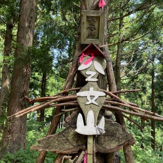 八乙女山到着、三等三角点があります