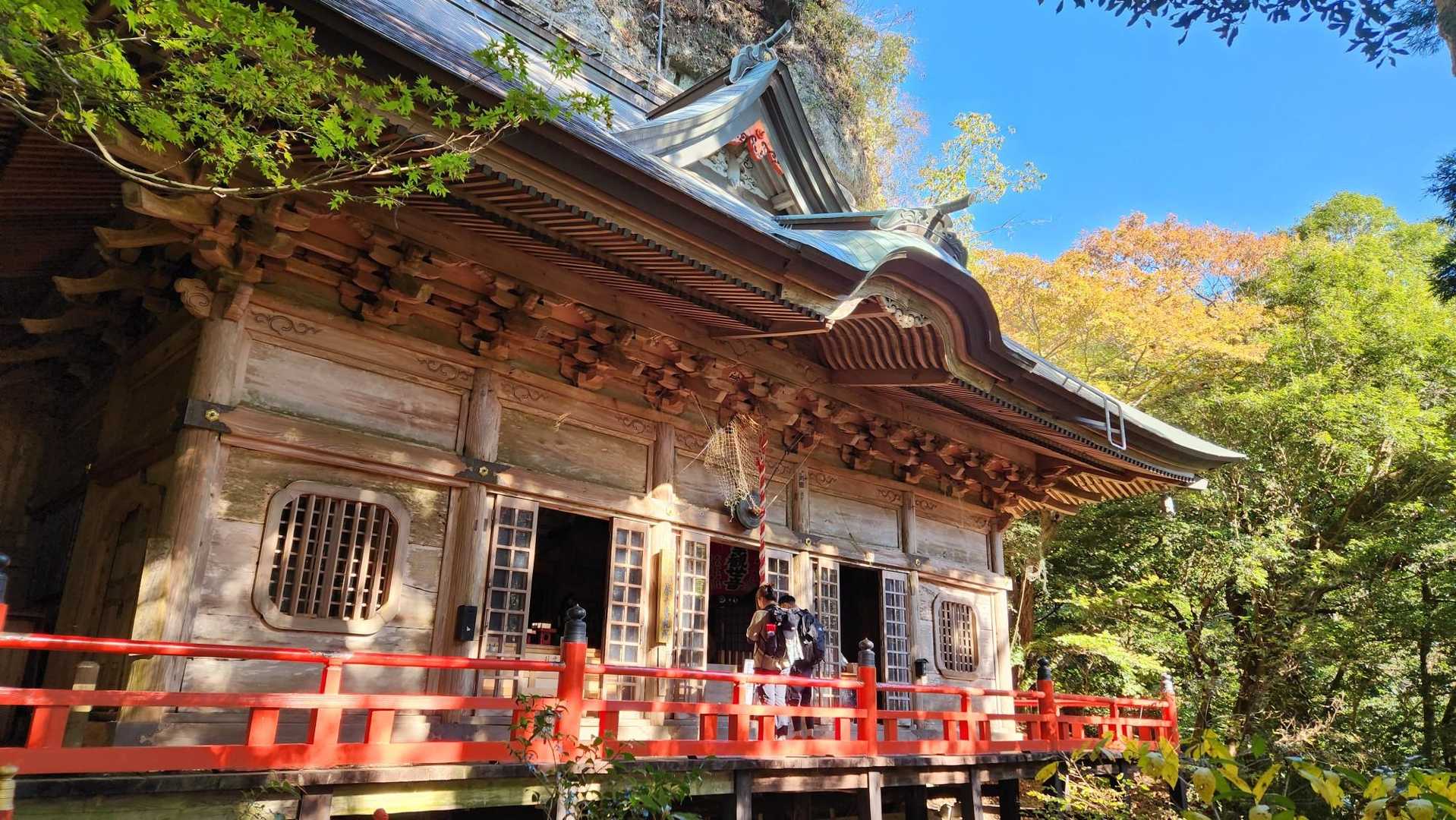 奥の院にて参拝👏