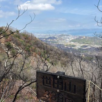 少々霞んでいますが、くるしま大橋