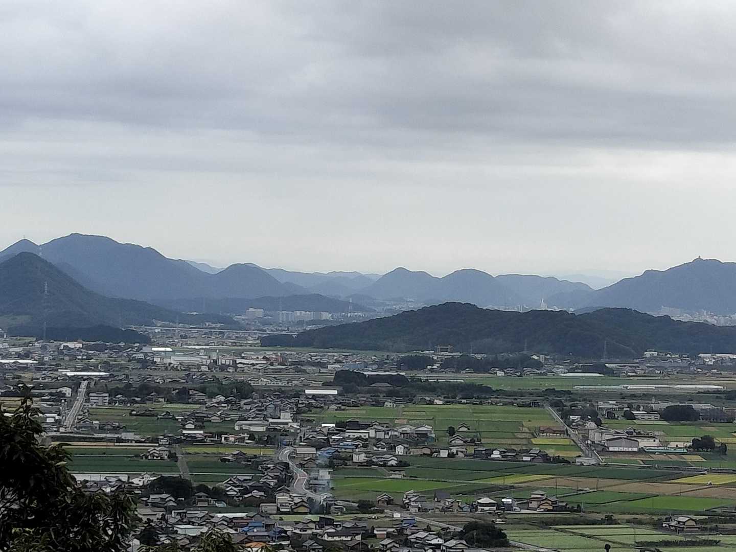 百々ヶ峰も見れて、☔が降らない事を願っています🙏