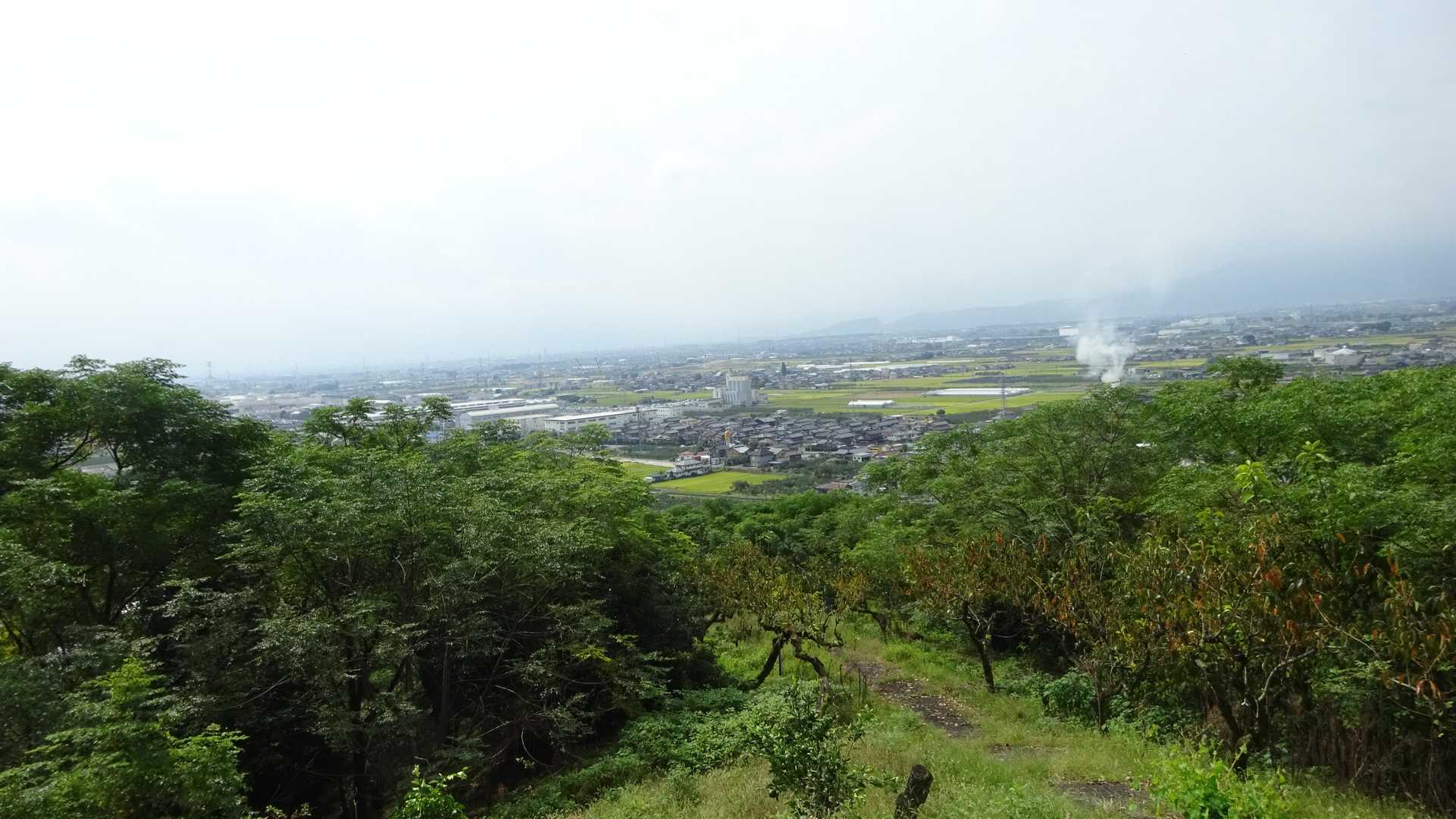 船来山登り口-船来山-郡府山 往復コースの写真