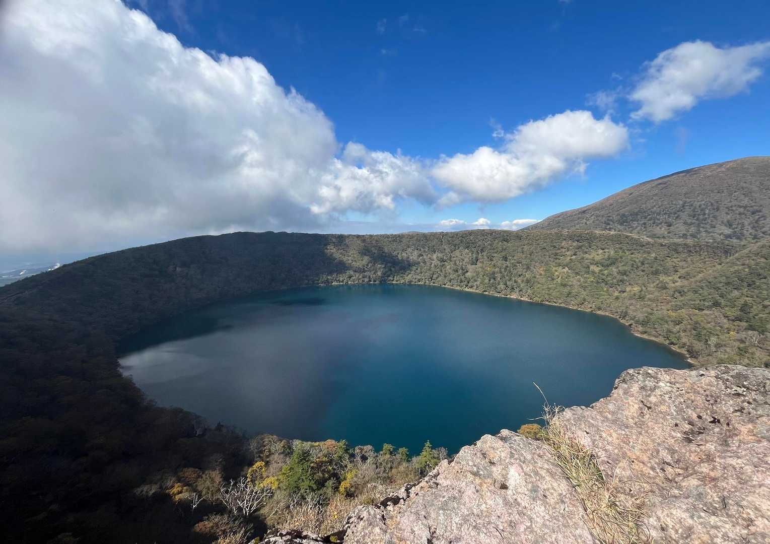 韓国岳登山口-韓国岳-大浪池-つつじヶ丘登山口-つつじヶ丘 周回コースの写真