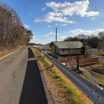 振り返るけど、車の様子見えなかった（笑）