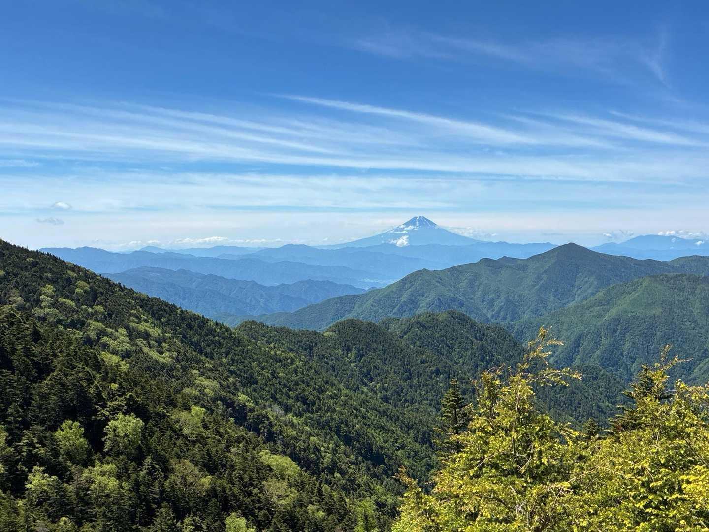 【JAPAN TRAIL】奥秩父連山登山道③（甲武信ヶ岳 - 大弛峠）の写真