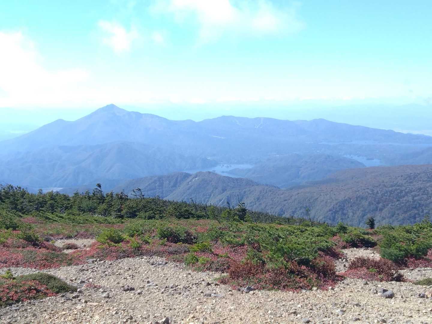 磐梯山方面