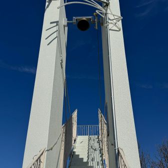 鐘のなる展望台　　🔔鳴らして見ました☺️