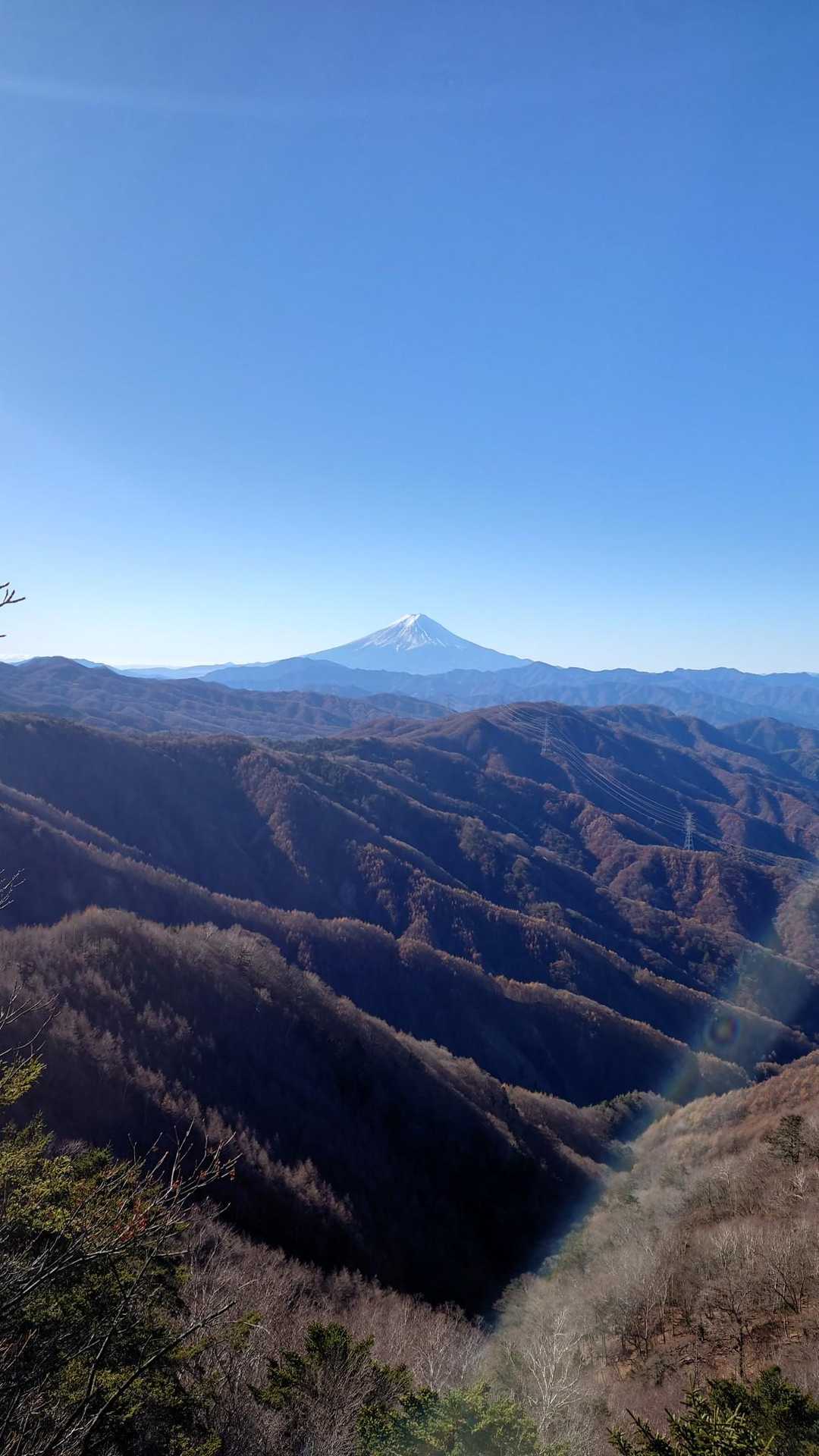 国内御殿からの富士山は絶景！