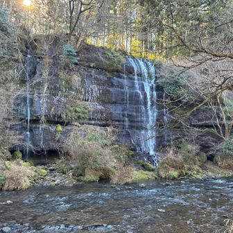 太郎、次郎滝に寄り道