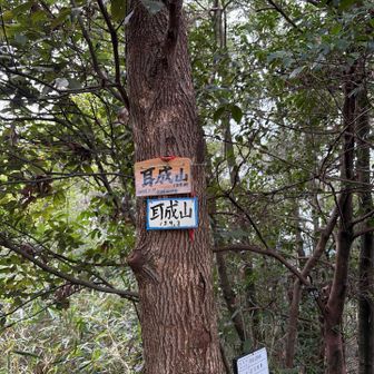 山頂の表示