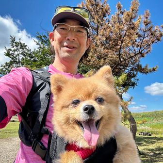 犬用抱っこ紐で登山🥾