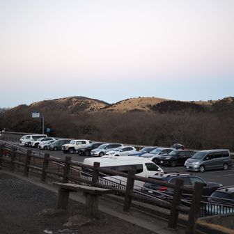 牧ノ戸峠登山口。
