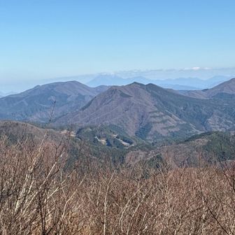 毛無山から大山