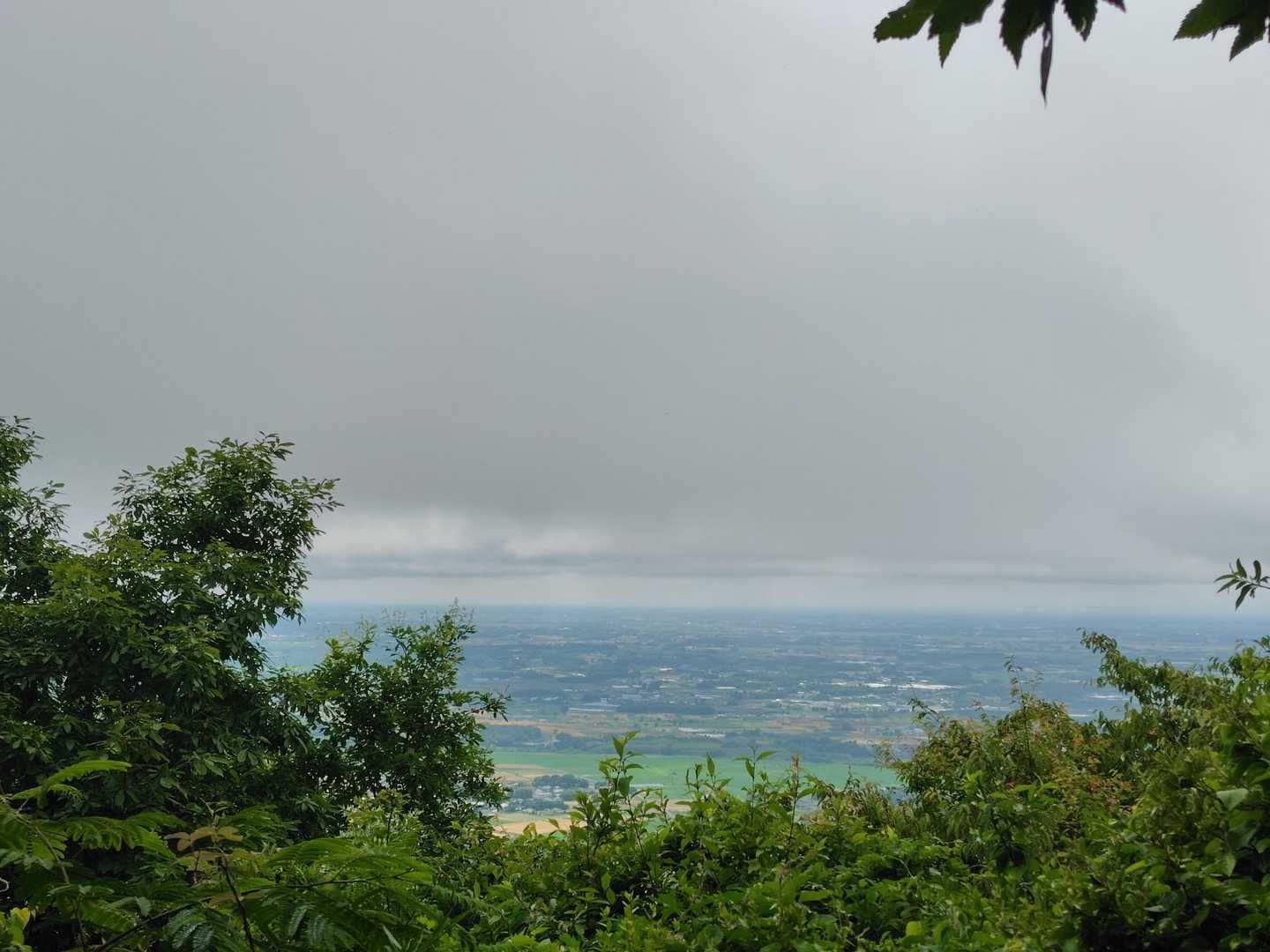 雨引山山頂
帰りには眺望が✨️