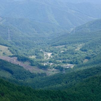 薄曇りでしたが景色は最高です。