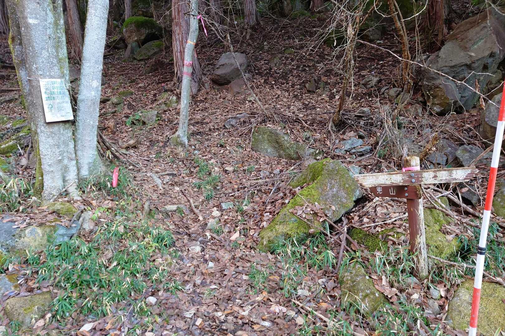 ここで登山道が終わります😃
ここからは舗装路歩きとなります。