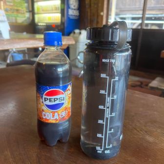 水分がなくなったので久住は行かずに法華院へ降りて水分補給