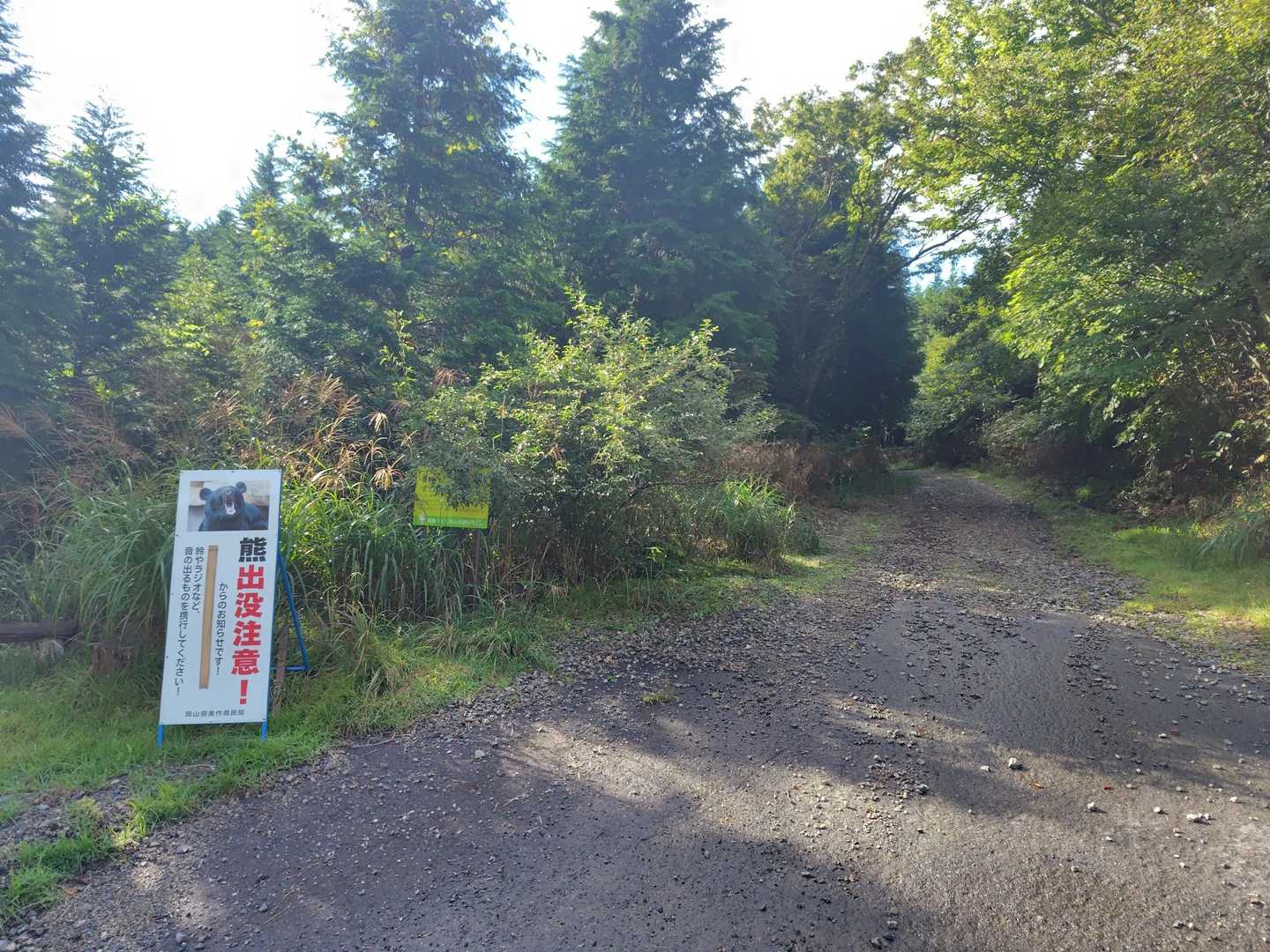 笠菅峠-泉山 往復コースの写真